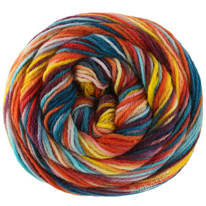 Lana Grossa MEILENWEIT 100g Cascata | 5208-vieux rose/mûre/turquoise/turquoise clair/jaune citrus/vert foncé/pétrole/bleu nuit/jaune/rouille