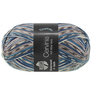 Lana Grossa MEILENWEIT 100g Cervinia | 1702-gris/pétrole/anthracite/bleu gris/bleu foncé/écru/gris souris