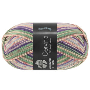 Lana Grossa MEILENWEIT 100g Cervinia | 1703-jade/beige gris/gris/violet bleu/bleu nuit/écru/pourpre/vieux rose/bleu clair