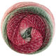 Lana Grossa GOMITOLO (Christmas Edition Lurex) | 118-gris vert/vert blanc/écru/rouge/rouge foncé/mûre/Blanc rouge rayé