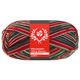 Lana Grossa MEILENWEIT 100g Merino Christmas Lurex | 6811-blanc/vert foncé/brun foncé/orange/rouge foncé/vert clair