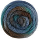 Lana Grossa MEILENWEIT 100g Color Mix Multi | 8017-pétrole/vert lac/brun foncé/moka/pétrole bleu