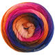 Lana Grossa MEILENWEIT 100g Color Mix Multi | 8022-bleu d'encre/violet bleu/fuchsia/rose vif/saumon/rouille/gris vert/brun foncé