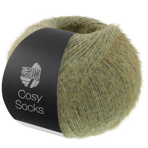 Lana Grossa MEILENWEIT 100g Cosy Socks | 12-gris vert
