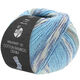 Lana Grossa MEILENWEIT 100g Cotton Bamboo Denim | 3317-gris/pétrole clair/menthe/jean/écru/bleu clair