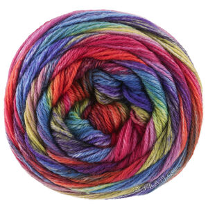 Lana Grossa MEILENWEIT 100g Fontana | 5453-vert printanier/rouge rouille/violet bleu/cyclamen/bleu/royal/fuchsia