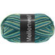 Lana Grossa MEILENWEIT 100g Intenso | 5532-vert lac/vert mer profonde/gris argent/pétrole/bleu pétrole/vert pétrole/vert tendre