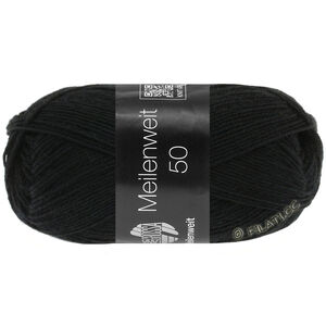 Lana Grossa MEILENWEIT 50g | 1106-noir