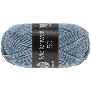 Lana Grossa MEILENWEIT 50g | 1302-jean/gris chiné