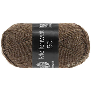 Lana Grossa MEILENWEIT 50g | 1305-brun gris