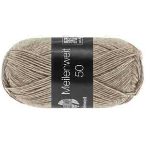 Lana Grossa MEILENWEIT 50g | 1359-taupe