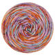 Lana Grossa MEILENWEIT 100g Merino Hand-dyed | 36-lilas/citrouille orange/magenta/turquoise clair/rose délicat