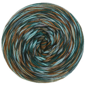 Lana Grossa MEILENWEIT 100g Merino Hand-dyed | 37-pétrole/nougat/bleu glace/bleu gris/kaki/beige sable