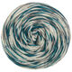 Lana Grossa MEILENWEIT 100g Merino Hand-dyed | 52-écru/turquoise foncé/gris ardoise/jaune moutarde/rouge rouille