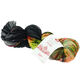 Lana Grossa MEILENWEIT 100g Merino Hand-dyed | 306-noir/gris/blanc/pétrole bleu/pétrole vert/rose vif/jade/vert blanc/rose