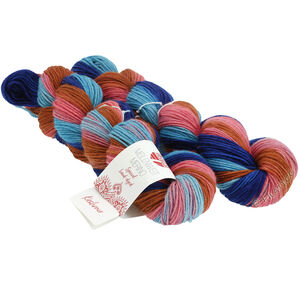 Lana Grossa MEILENWEIT 2 pelotes à 50g Merino Hand-dyed | 224-Kashmir