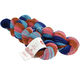 Lana Grossa MEILENWEIT 2 pelotes à 50g Merino Hand-dyed | 224-Kashmir
