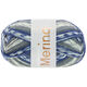Lana Grossa MEILENWEIT 100g Merino Extrafine Denim Mix | 2601-gris clair/gris foncé/bleu foncé