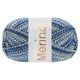Lana Grossa MEILENWEIT 100g Merino Extrafine Denim Mix | 2608-gris clair/noir/gris/blanc/pétrole/bleu