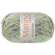 Lana Grossa MEILENWEIT 100g Merino Extrafine Mountain | 7603-limette/gris vert/vert foncé/jade/jaune moutarde/menthe rayé
