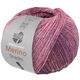 Lana Grossa MEILENWEIT 100g Merino Extrafine Shades | 7224-rose/rose vif/ocre/violet bleu/rouge foncé