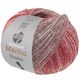 Lana Grossa MEILENWEIT 100g Merino Extrafine Shades | 7236-gris clair/gris foncé/rouge vin/bourgogne/prune