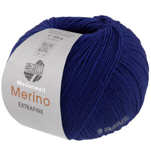 Lana Grossa MEILENWEIT 100g Merino Extrafine | 2461-bleu d'encre