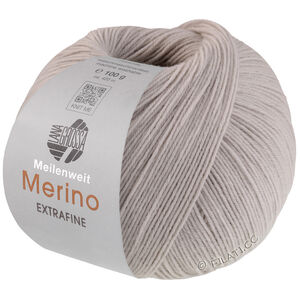 Lana Grossa MEILENWEIT 100g Merino Extrafine | 2462-gris clair