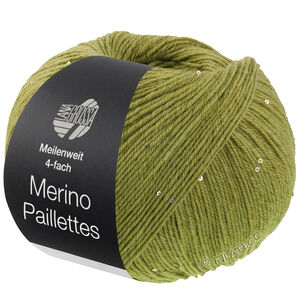 Lana Grossa MEILENWEIT 100g Merino Paillettes | 2307-vert clair