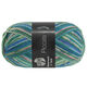 Lana Grossa MEILENWEIT 100g Piccata | 4802-vert/écru/turquoise menthe/centaurée/bleu d'encre/gris foncé/lilas