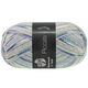 Lana Grossa MEILENWEIT 100g Piccata | 4812-bleu clair/bleu comme violettes/blanc/bleu foncé/pétrole/vert tendre/menthe
