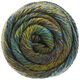 Lana Grossa MEILENWEIT 150g Rainbow | 112-vert jaune/pétrole/terre d'ombre/jaune/olive