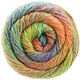 Lana Grossa MEILENWEIT 150g Rainbow | 114-vert clair/jaune/orange/rouge/rouge foncé/bleu/rose vif