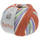 Lana Grossa MEILENWEIT 100g Seta Adriana | 3243-gris bleu/blanc/terre cuite/pourpre/roseau