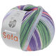 Lana Grossa MEILENWEIT 100g Seta Hokkaido | 3585-bruyère/gris clair/violet bleu/bleu clair/jade/gris foncé/blanc