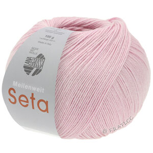 Lana Grossa MEILENWEIT 100g Seta | 03-oeillet rose