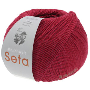 Lana Grossa MEILENWEIT 100g Seta | 11-rouge foncé