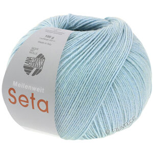 Lana Grossa MEILENWEIT 100g Seta | 22-bleu clair