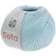 Lana Grossa MEILENWEIT 100g Seta | 22-bleu clair