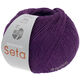 Lana Grossa MEILENWEIT 100g Seta | 43-violet foncé