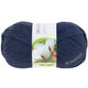 Lana Grossa MEILENWEIT 100g Solo Cotone  Unito | 3458-bleu foncé