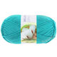 Lana Grossa MEILENWEIT 100g Solo Cotone  Unito | 3466-turquoise
