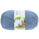 Lana Grossa MEILENWEIT 100g Solo Cotone  Unito | 3470-bleu pigeon