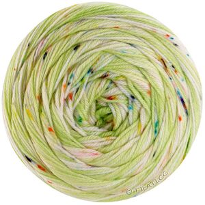 Lana Grossa MEILENWEIT 100g SPOTS | 7044-pistache/crème/rose/turquoise/rose vif/rouille/anthracite