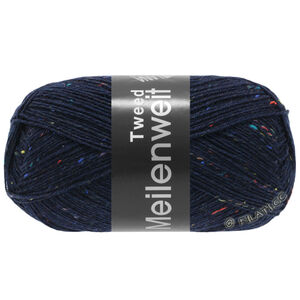 Lana Grossa MEILENWEIT 100g Tweed | 112-bleu nuit