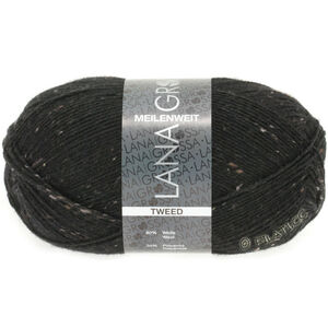 Lana Grossa MEILENWEIT 100g Tweed | 126-noir