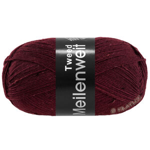 Lana Grossa MEILENWEIT 100g Tweed | 179-bourgogne