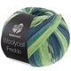 Lana Grossa MEILENWEIT 100g Woolycell Freddo | 6046-bleu pétrole/bleu nuit/vert pétrole/vert clair/jade/gris foncé/gris clair