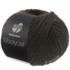 Lana Grossa MEILENWEIT 100g Woolycell | 15-noir