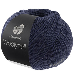Lana Grossa MEILENWEIT 100g Woolycell | 19-bleu foncé